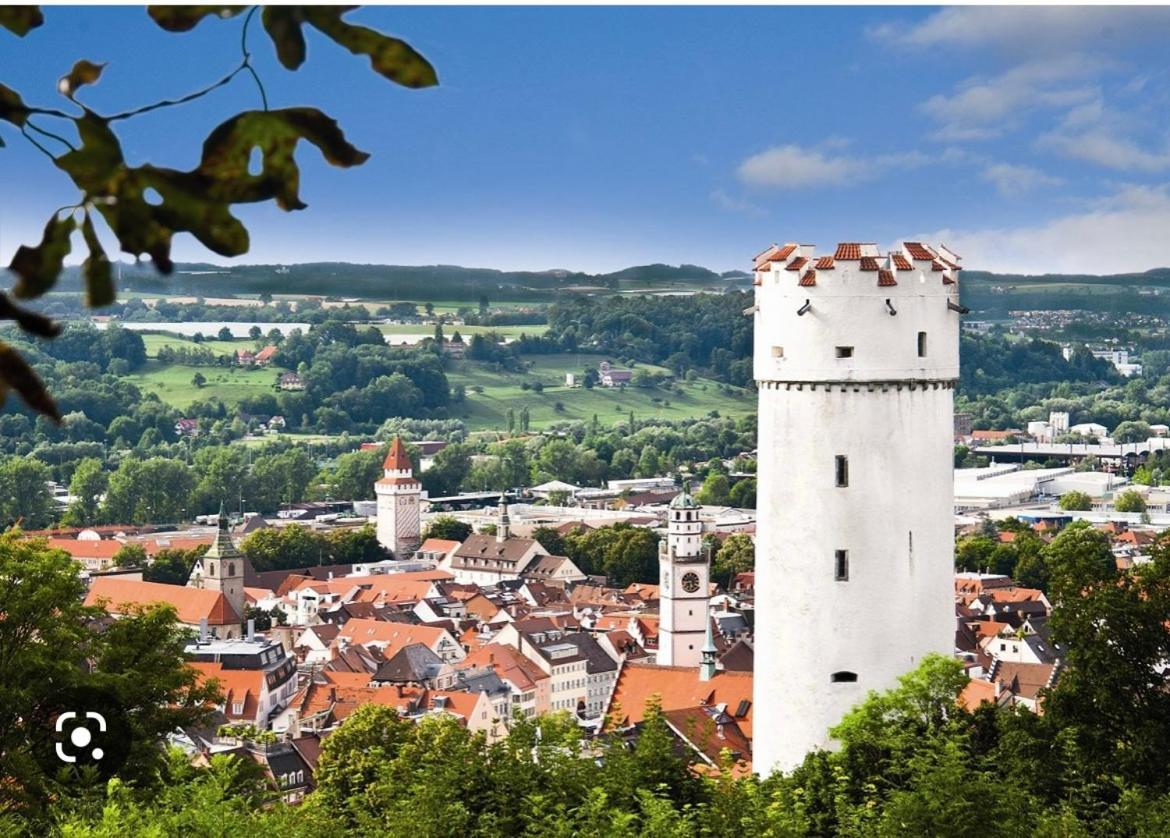 Schoene Wohnung, Bodenseenaehe Ravensburg Esterno foto